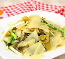 Sour Cabbage and Potato Slices