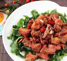 Mint Fried Spare Ribs