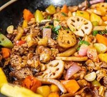 Firewood-raised Chicken