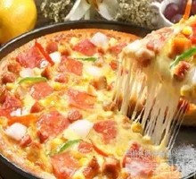 Secret Garlic Bacon Pizza