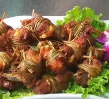 Fried Pork Ribs with Lemongrass