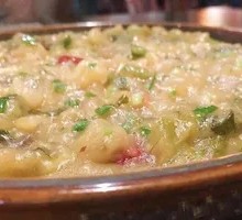 Meat and Potato with Milk