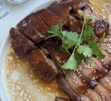 Roast Goose with Barbecued Pork