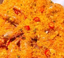 Prawn Stir-Fry in Batter