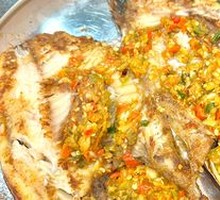 Grilled Double Pepper Tilapia
