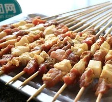 Lamb Skewers with Red Willow