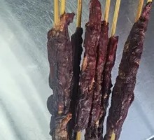 Grilled Beef Dry Barbecue Skewers