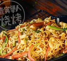 Stir-Fried Instant Noodles
