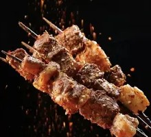 Handmade Lamb Skewers on Red Willow Branches