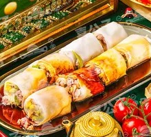 Lean Pork Corn Egg Rice Noodle Roll