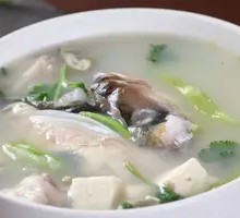Fish Head and Tofu Soup