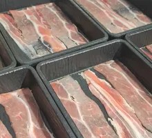 Freshly Sliced Pork Belly