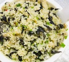 Dried Mushroom Fried Rice