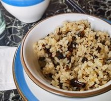 Dried Mushroom Fried Rice