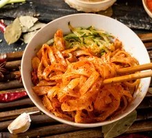 Noodles with Rolled Dough