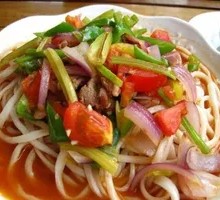 Xinjiang Noodle Stir-Fry