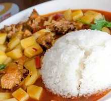 Stewed Chicken Rice Bowl