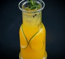 Golden Tangerine Lemon Passion Fruit Juice