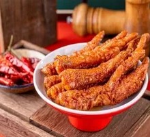 Braised Chicken Feet with Tiger Skin