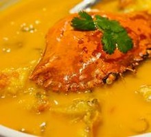 Homemade Pickled Radish and Taro Starch Cooked Soft-Shelled Crab