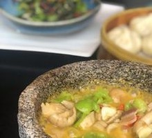 Stone Pot Green Head Mushroom