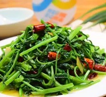 Stir-fried Water Spinach