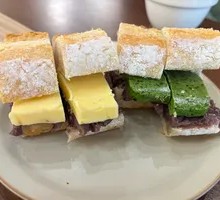 Red Bean Butter Baguette