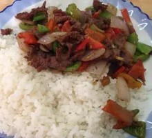 Cumin Beef Rice Bowl