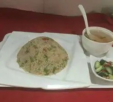 Red Three Minced Pork Fried Rice