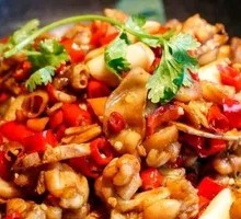 Spicy Frog Legs in Dry Pot
