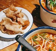 Stinky Tofu Pot Rice Noodles