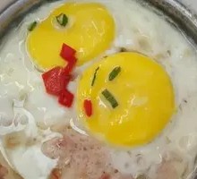 Steamed Egg with Pork