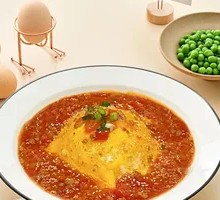 Tomato Beef Minced Egg Fried Rice