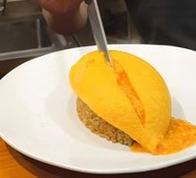 Cheese Oozing Egg Fried Rice