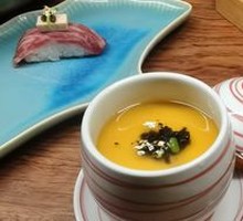 Black Truffle Foie Gras Steamed Egg