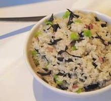 Dried Mushroom Fried Rice
