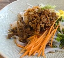 Mushroom Cold Rice Noodles