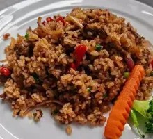 Indonesian Spicy Beef Fried Rice
