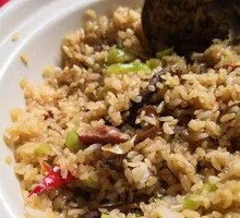 Porcini and Ham Fried Rice