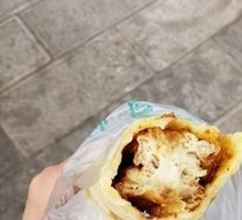 Sesame Peanut Sauce Corn Dumpling with Fried Dough Stick