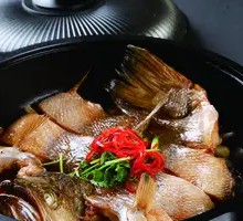 Steamed and Baked Sea Bass