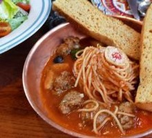 Tomato Meatball Pasta