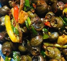 Stir-Fried Snails