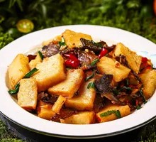 Dried Meat Stir-Fried Glass Noodles