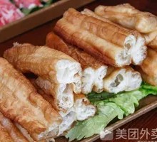 Stir-fried Ekuai Wrapped with Fried Dough Stick