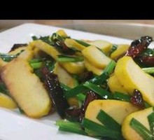 Stir-fried Chives with Tofu