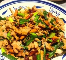 Pickled Vegetable Stir-Fried with Pork Slices
