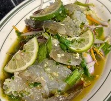 Thai-style Raw Shrimp Salad