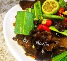 Cold-mixed black fungus