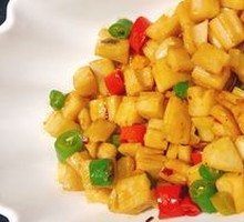 Grandmother's Stir-Fried Lotus Root Cubes